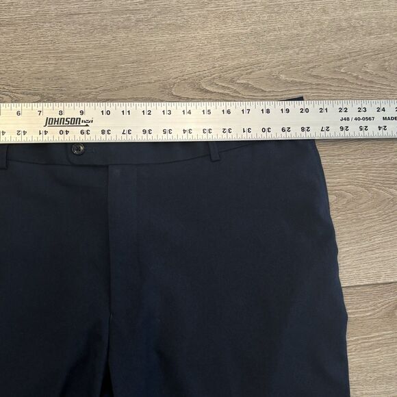 Peter Millar Golf Pants Mens 42x32 Crown Sport Preppy Navy Blue Casual - Picture 6 of 9